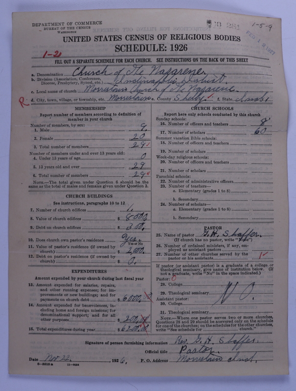Scan of Church of the Nazarene: 281