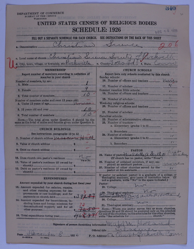 Scan of Church of Christ, Scientist: 340
