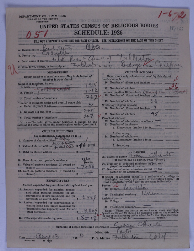 Scan of Presbyterian Church in the United States of America: 8763