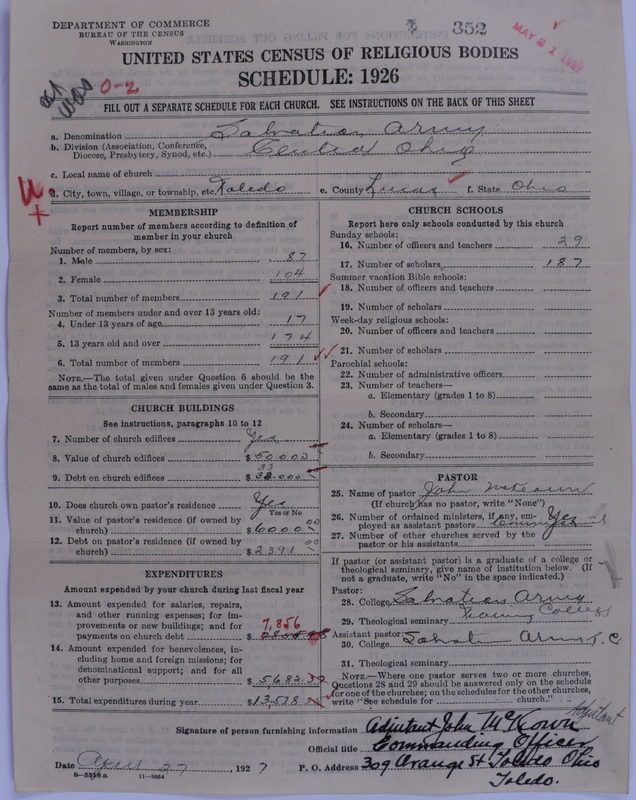 Scan of Salvation Army: 352