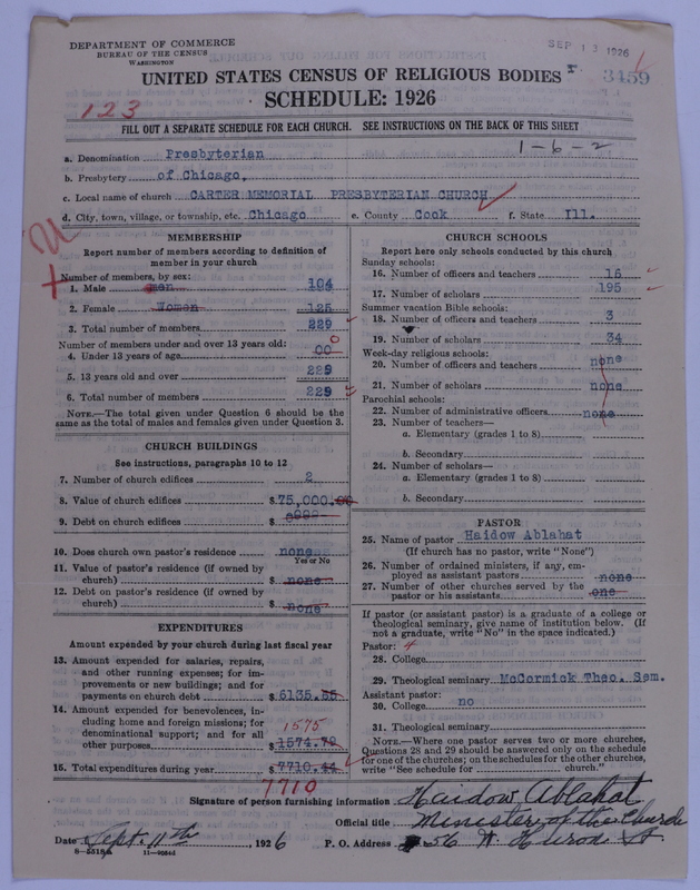 Scan of Presbyterian Church in the United States of America: 3459