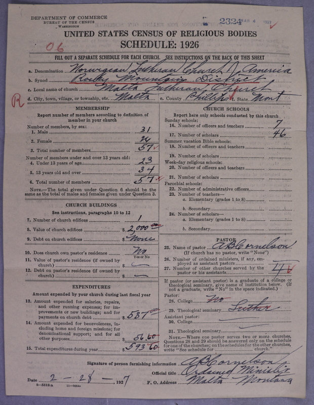 Scan of Norwegian Lutheran Church of America: 2324