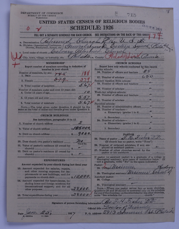 Scan of Reformed Church in the United States: 715