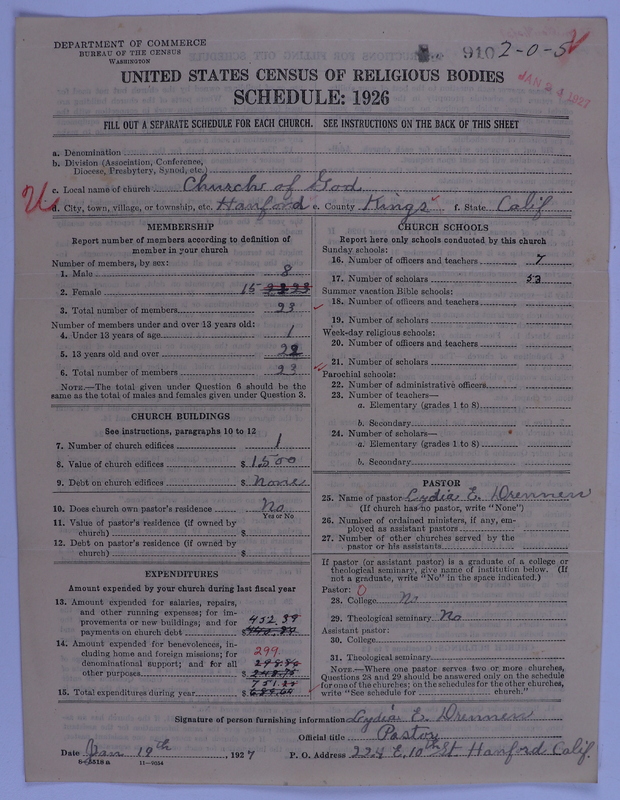 Scan of Church of God (Headquarters, Anderson, Ind.): 910