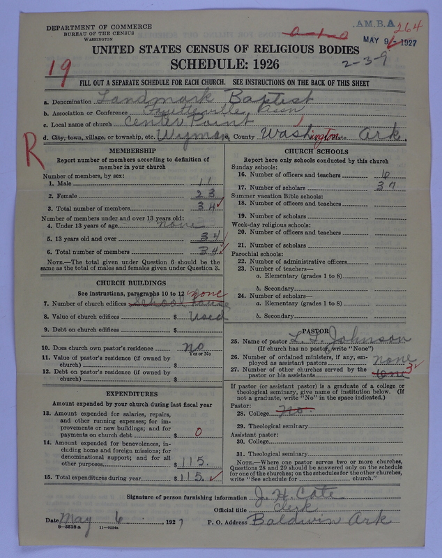 Scan of Landmark Baptist of America: 264