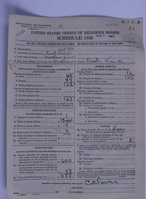Scan of Negro Baptists: 21444