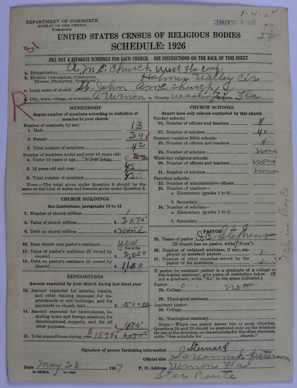 Scan of African Methodist Episcopal Church: 3957