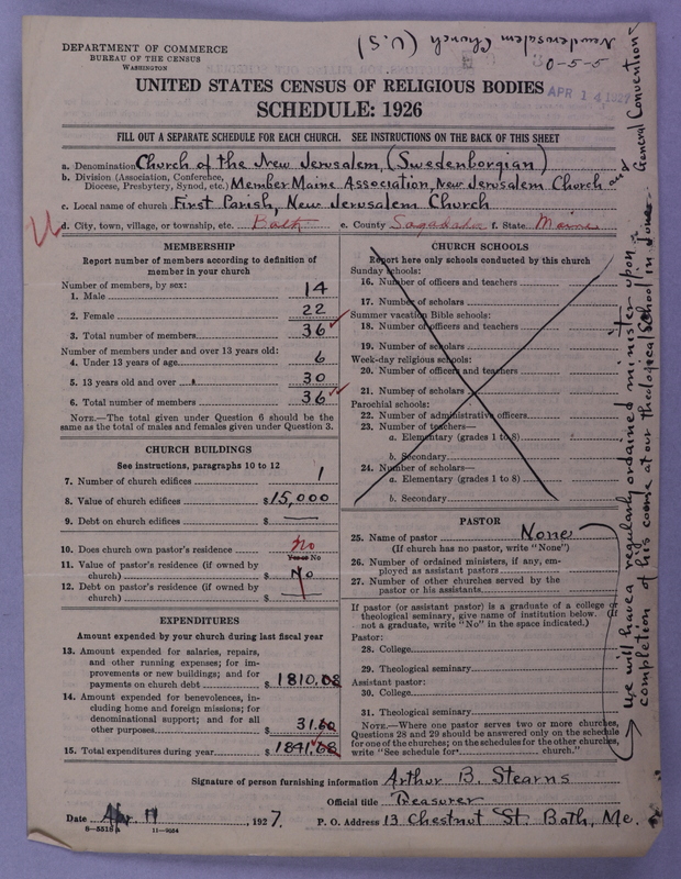 Scan of General Convention of the New Jerusalem in the United States of America: 3
