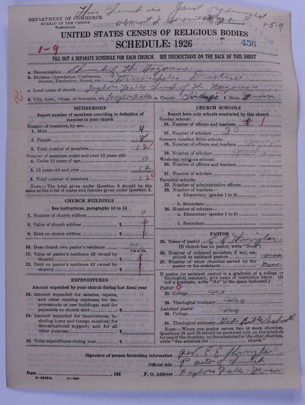 Scan of Church of the Nazarene: 436