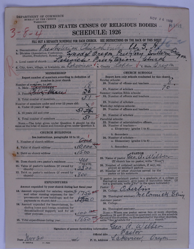 Scan of Presbyterian Church in the United States of America: 8481