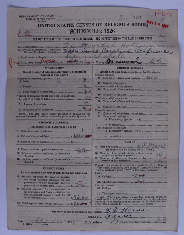 Scan of Pentecostal Holiness Church: 157