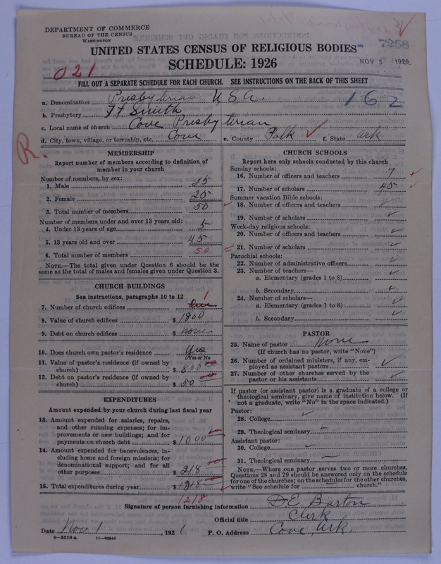 Scan of Presbyterian Church in the United States of America: 7268