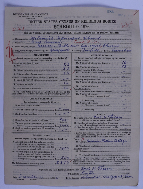 Scan of Methodist Episcopal Church: 986