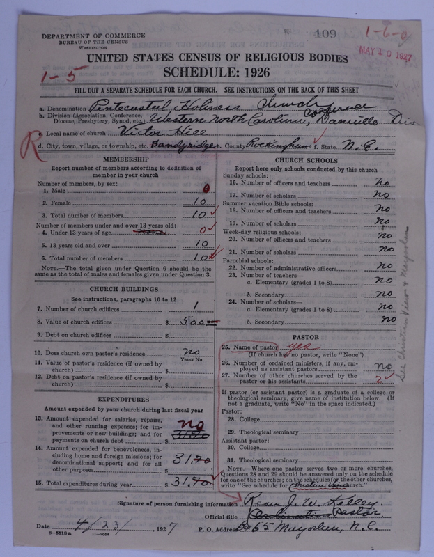 Scan of Pentecostal Holiness Church: 109