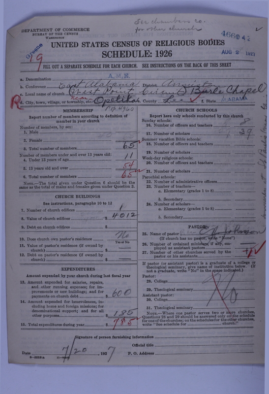 Scan of African Methodist Episcopal Church: 4660