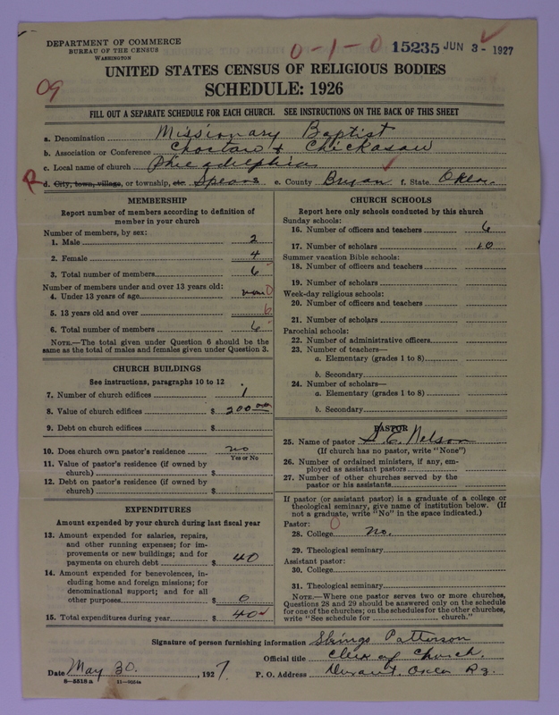 Scan of Southern Baptist Convention: 15235
