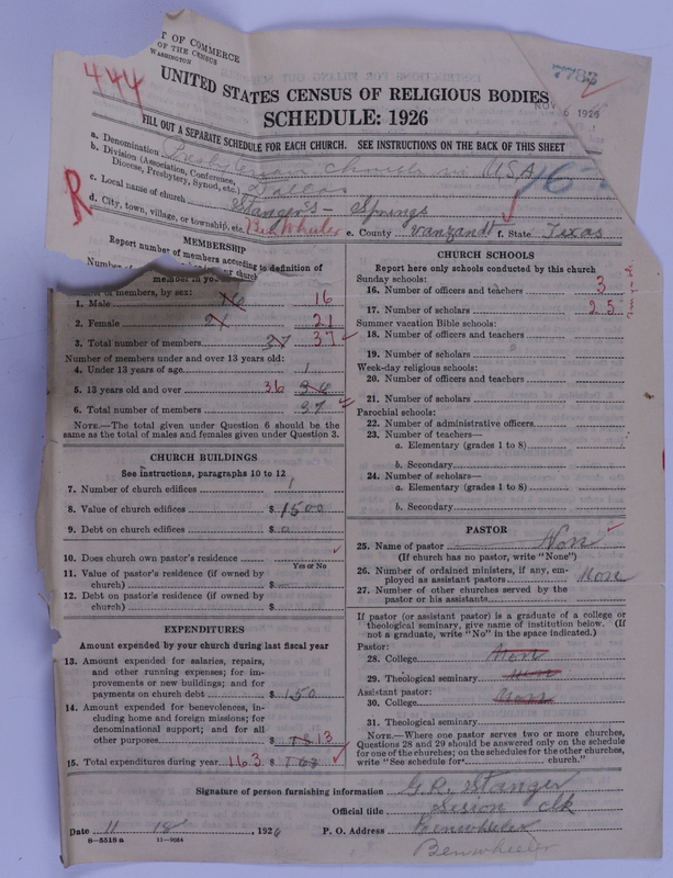 Scan of Presbyterian Church in the United States of America: 7783