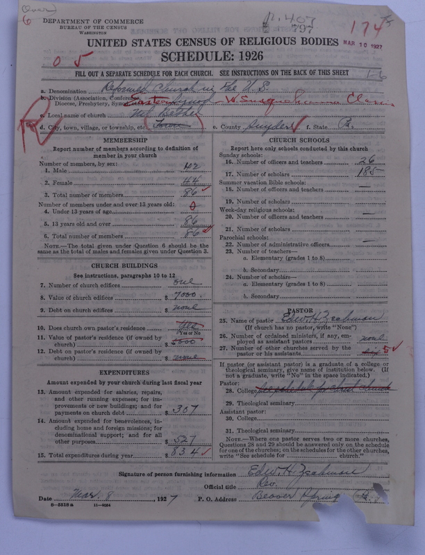 Scan of Reformed Church in the United States: 797