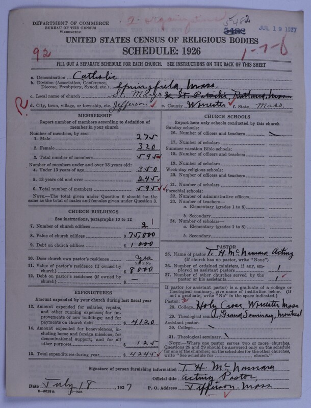 Scan of Roman Catholic Church: 5482
