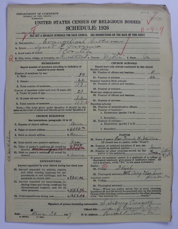 Scan of United Lutheran Church in America: 3070