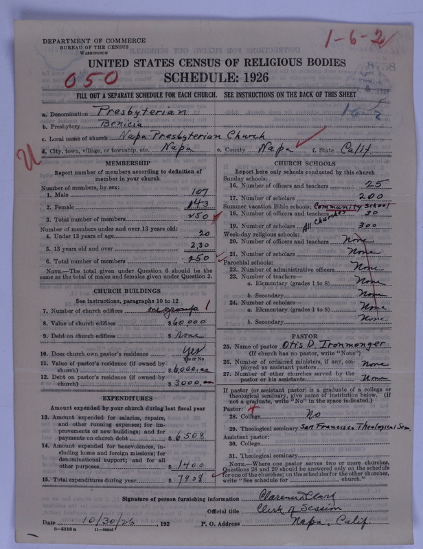 Scan of Presbyterian Church in the United States of America: 8758