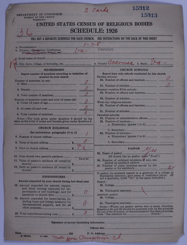 Scan of Methodist Episcopal Church, South: 15813