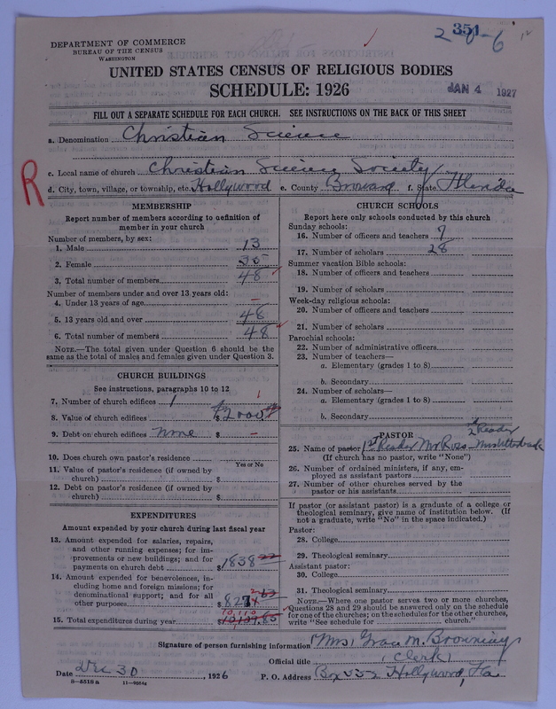 Scan of Church of Christ, Scientist: 351