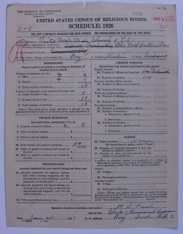 Scan of United Presbyterian Church of North America: 579
