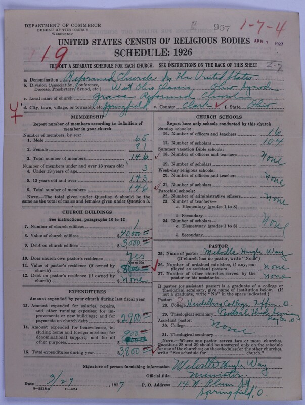 Scan of Reformed Church in the United States: 957