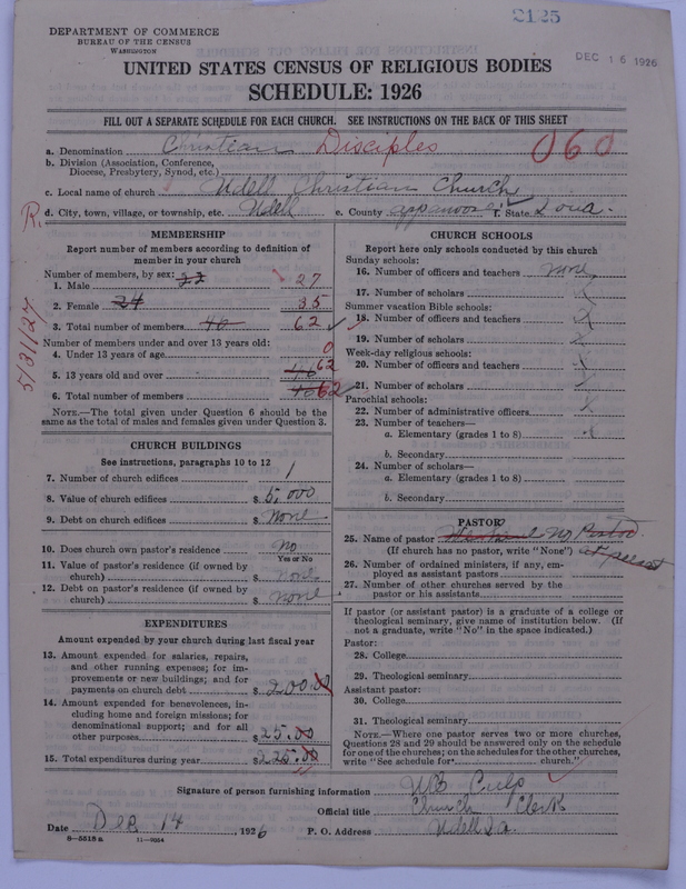 Scan of Disciples of Christ: 2125