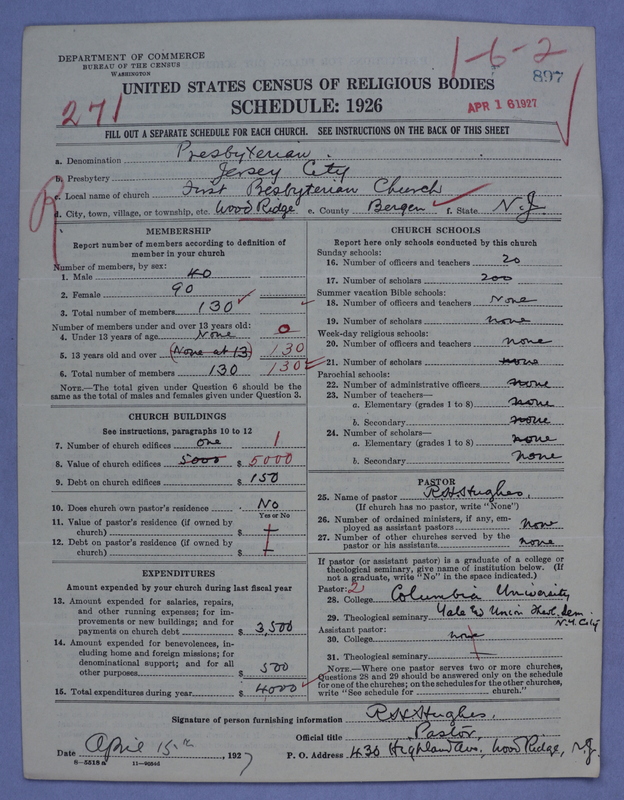Scan of Presbyterian Church in the United States of America: 897