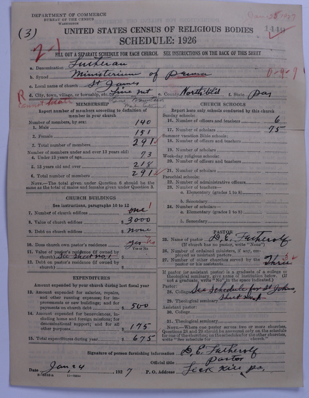Scan of United Lutheran Church in America: 1449