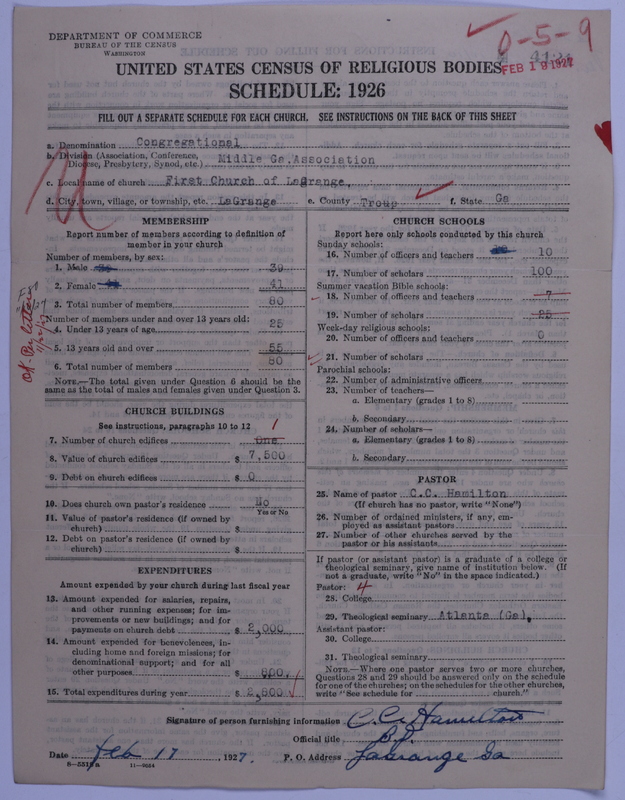 Scan of Congregational Churches: 4121