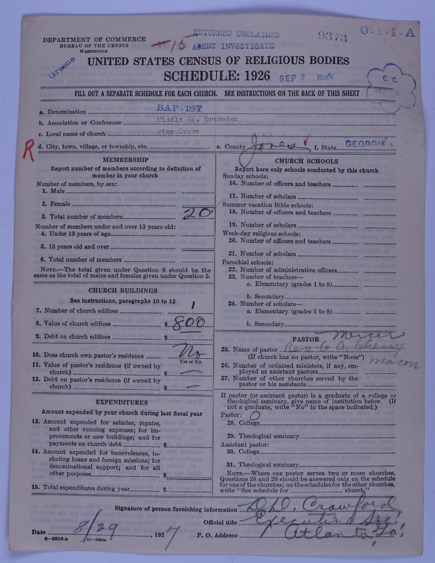 Scan of Negro Baptists: 9373