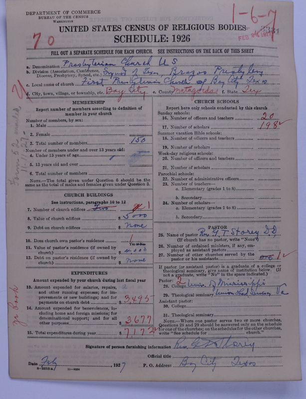 Scan of Presbyterian Church in the United States: 3331