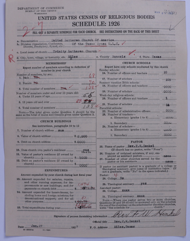 Scan of United Lutheran Church in America: 3530