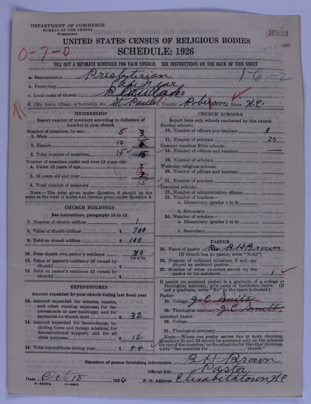 Scan of Presbyterian Church in the United States of America: 6521
