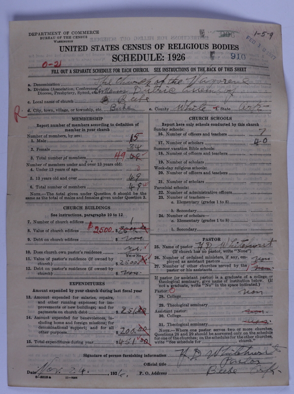 Scan of Church of the Nazarene: 910
