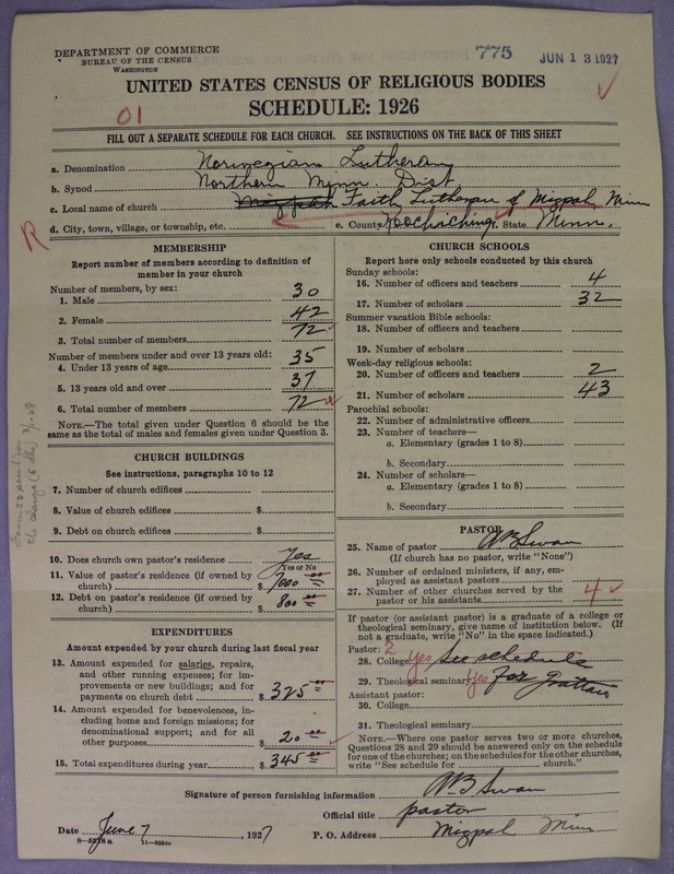 Scan of Norwegian Lutheran Church of America: 775