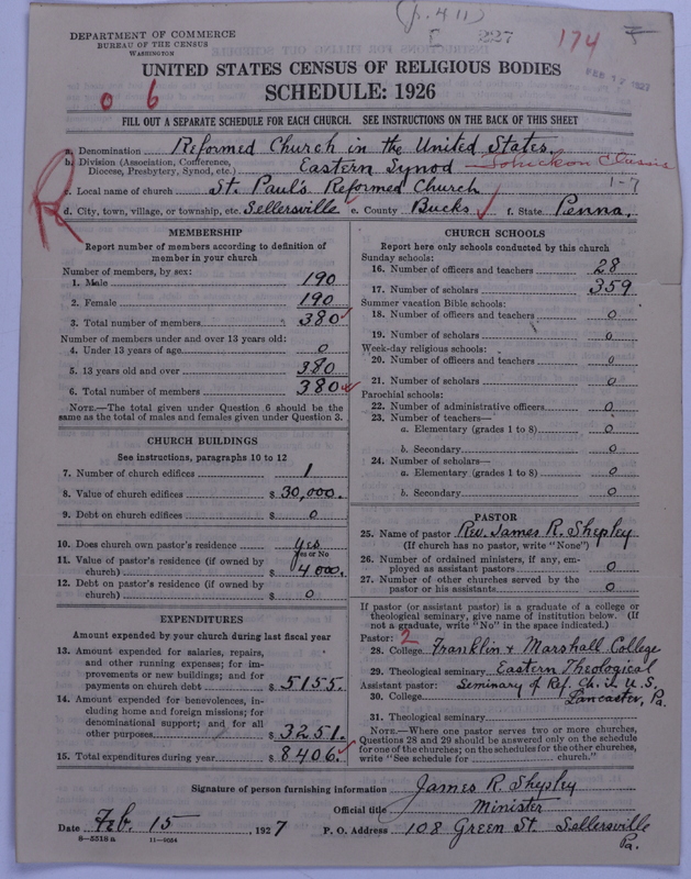 Scan of Reformed Church in the United States: 227