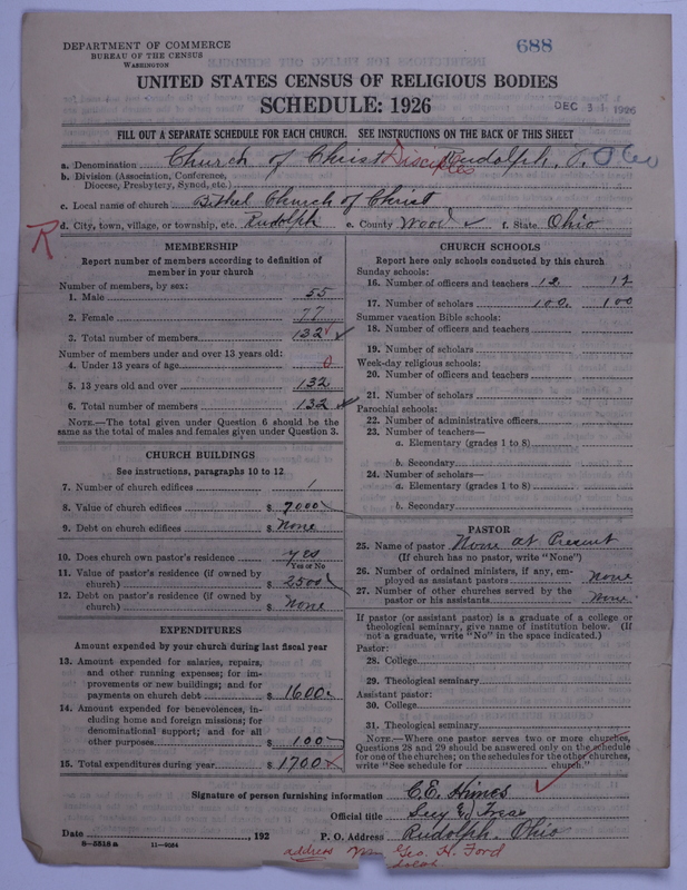 Scan of Disciples of Christ: 688