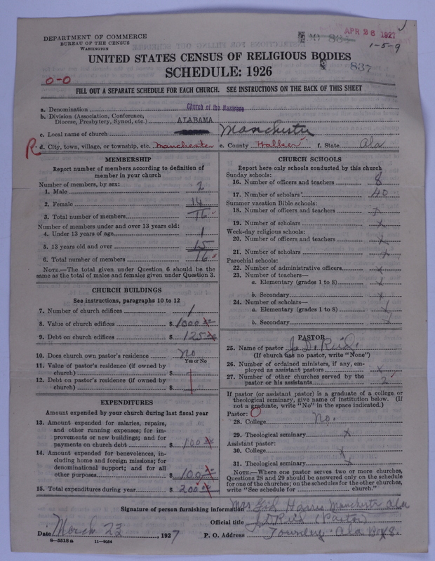Scan of Church of the Nazarene: 837
