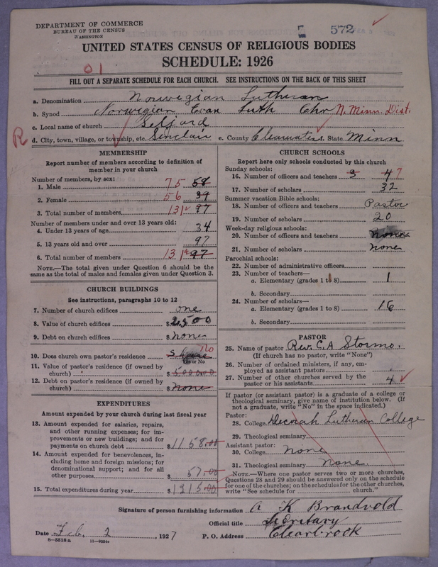 Scan of Norwegian Lutheran Church of America: 572