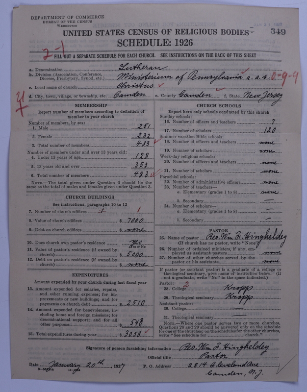 Scan of United Lutheran Church in America: 349