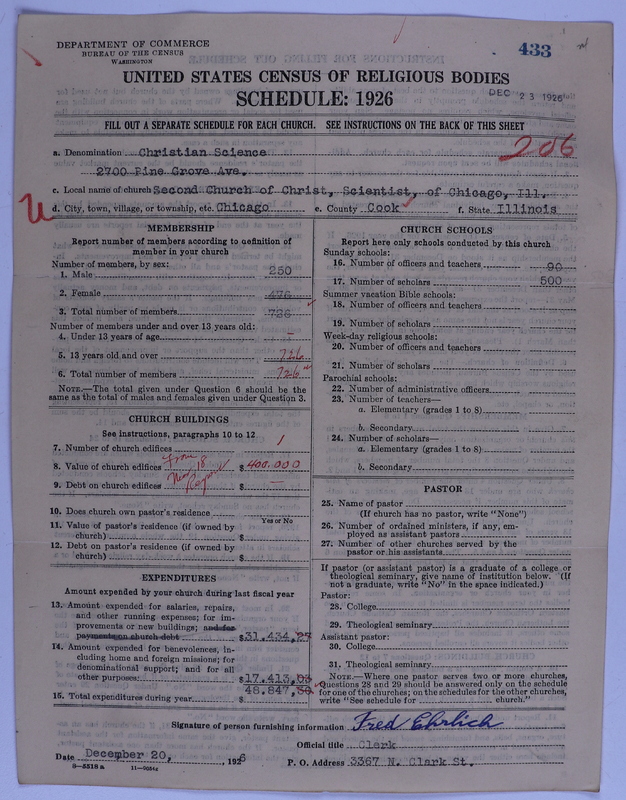 Scan of Church of Christ, Scientist: 433