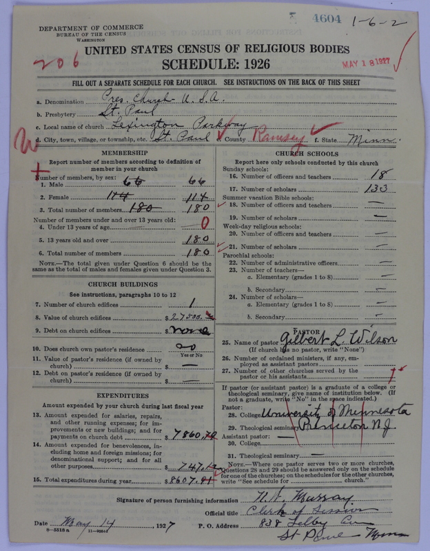 Scan of Presbyterian Church in the United States of America: 4604