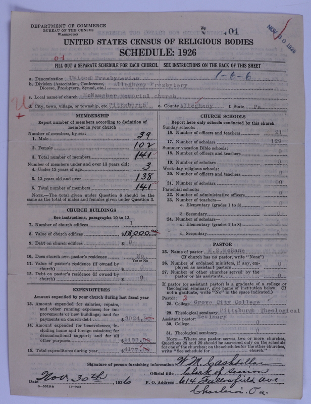 Scan of United Presbyterian Church of North America: 101