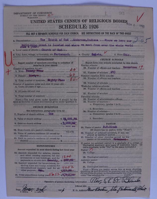 Scan of Church of God (Headquarters, Anderson, Ind.): 93