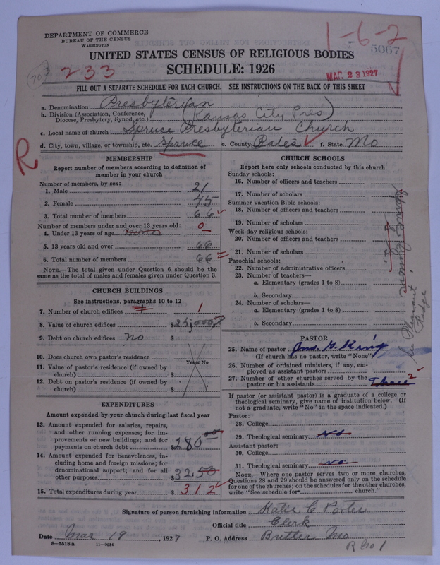 Scan of Presbyterian Church in the United States of America: 5067