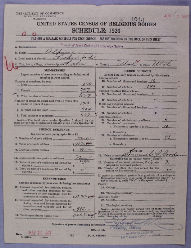 Scan of Church of Jesus Christ of Latter-day Saints: 1013